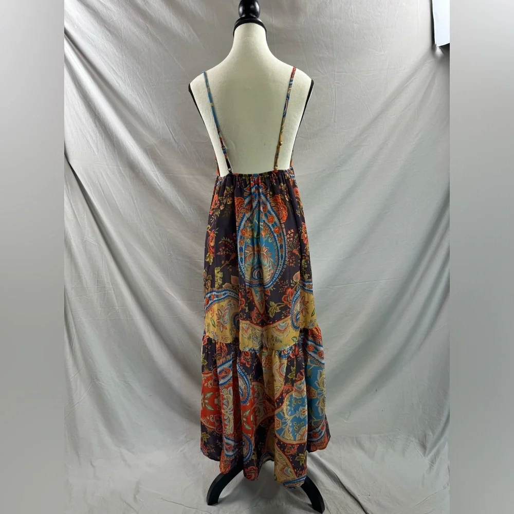 Boho Paisley, Floral Printed Cami Dress - Picture 8 of 8